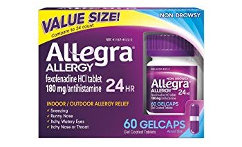 Allegra Allergy 24 Hour Gelcaps