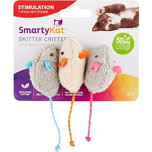 SmartyKat Skitter Critters Catnip Cat Toy