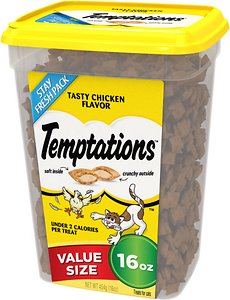 Save up to 50% on cat treats.