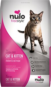 Nulo Freestyle Chicken & Cod Recipe Grain-Free Dry Cat & Kitten Food