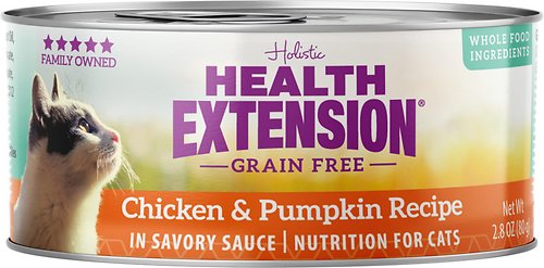 Health Extension Grain-Free Chicken & Pumpkin Recipe Canned Cat Food