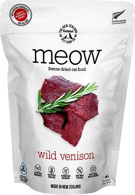 New Zealand Natural Pet Food Company Meow Wild Venison Grain-Free Freeze-Dried Cat Food