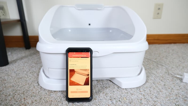 Toletta litter box system app