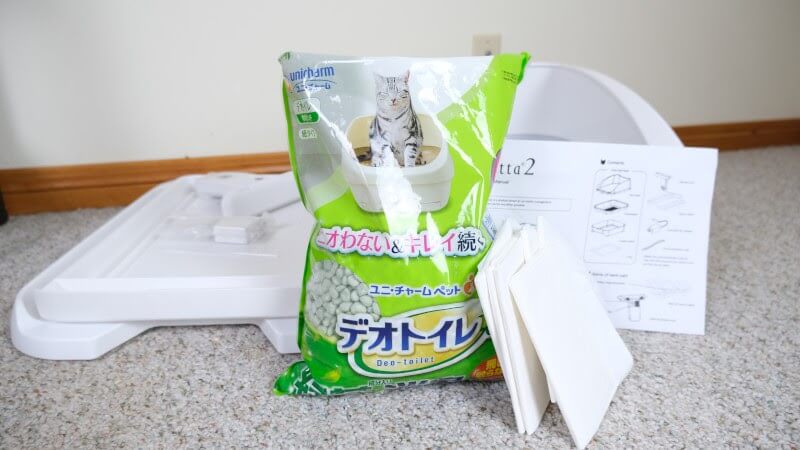 Toletta litter system