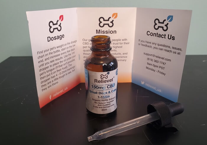 Relievet CBD oil tinctures