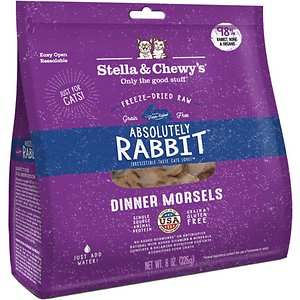 Stella & Chewy’s Absolutely Rabbit Freeze-Dried Dinner Morsels Cat Food