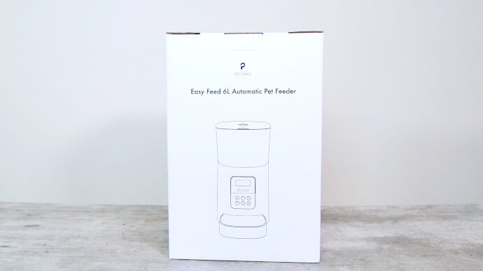 Petlibro automatic pet feeder in box