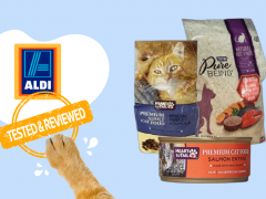 Aldi Cat Food products