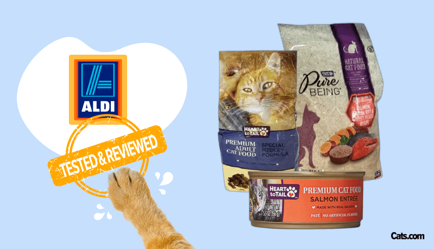 Aldi Cat Food products