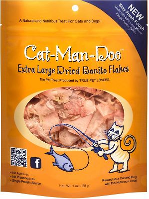 Cat-Man-Doo Extra Large Dried Bonito Flakes Cat & Dog Treats