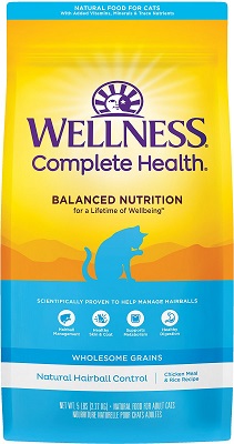 Wellness Complete Health Natural Hairball Control Dry Cat Food