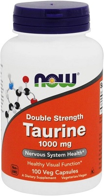 NOW Taurine (1,000mg) Capsules