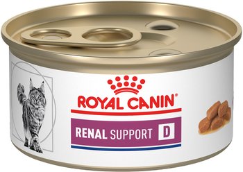 Royal Canin Veterinary Diet Renal Support D Morsels in Gravy Canned Cat Food