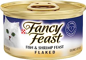 Fancy Feast Fish & Shrimp Feast Flaked Canned Food