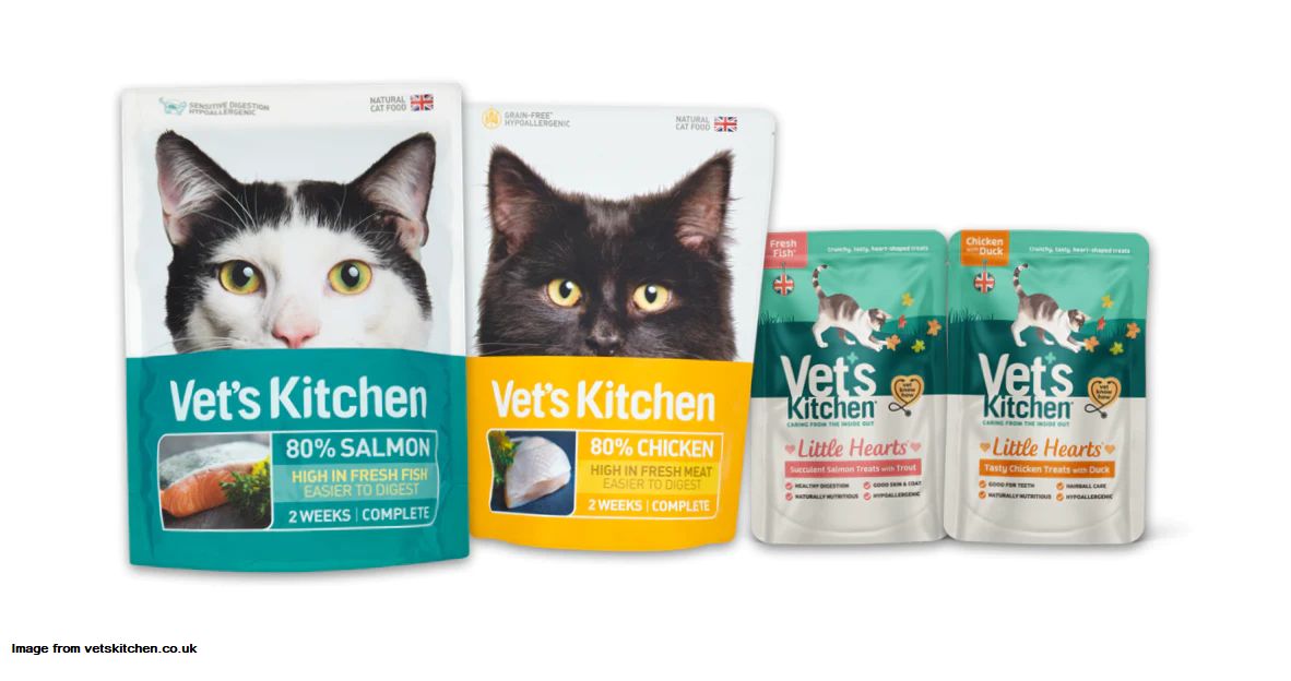 vets kitchen cat food