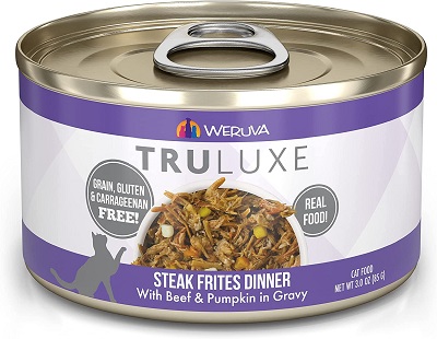 Weruva Truluxe Steak Frites Dinner Canned Cat Food