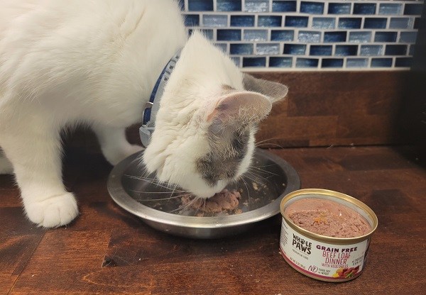 Whole Paws Grain-Free Beef Loaf Dinner with Vegetables Wet Cat Food