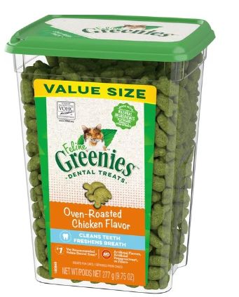 Greenies Feline Oven Roasted Chicken Flavor